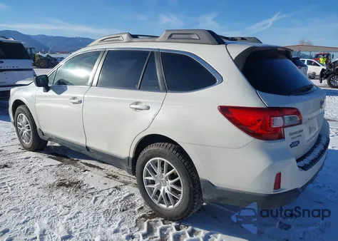 2016 Subaru Outback 2.5I from USA, damaged, VIN 4S4BSAAC7G3330207